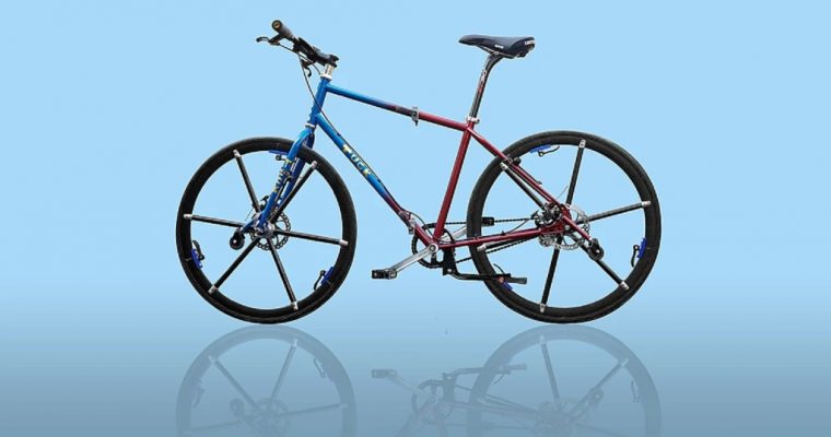 Bicicleta plegable revoluciona el mundo de los vehículos a pedal